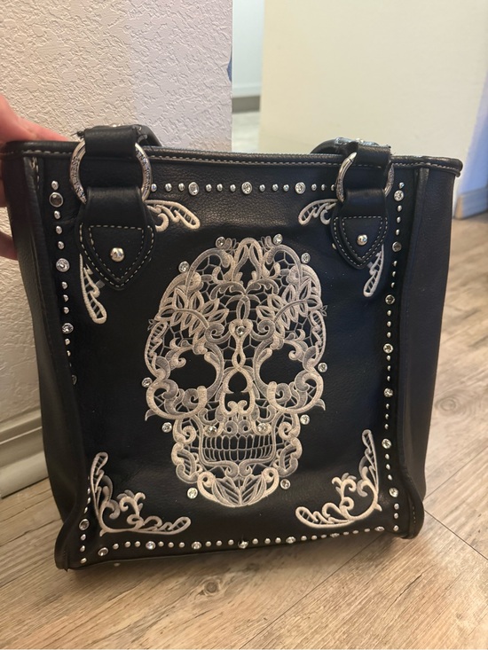 Montana West Handbags - Sugar Skull Montana West leather purse